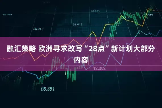 融汇策略 欧洲寻求改写“28点”新计划大部分内容