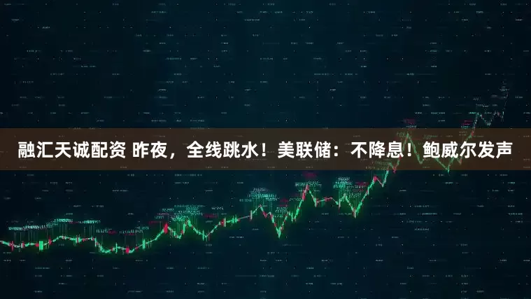 融汇天诚配资 昨夜，全线跳水！美联储：不降息！鲍威尔发声
